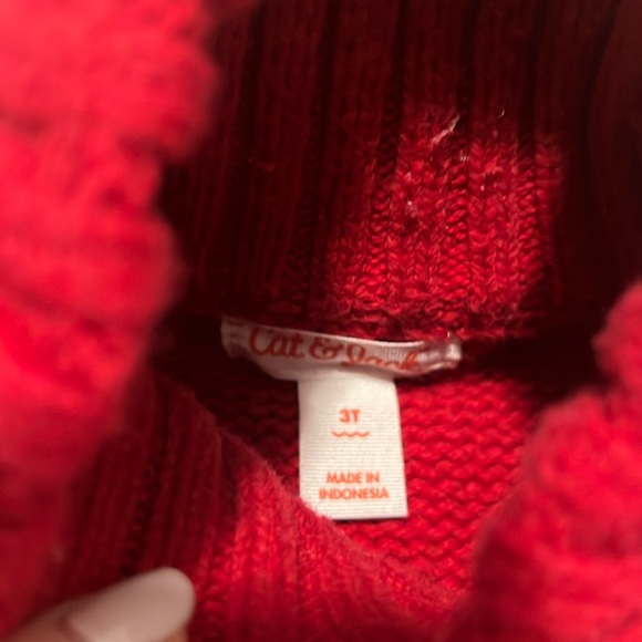 3T Cat and Jack Sweater - Picture 2 of 3